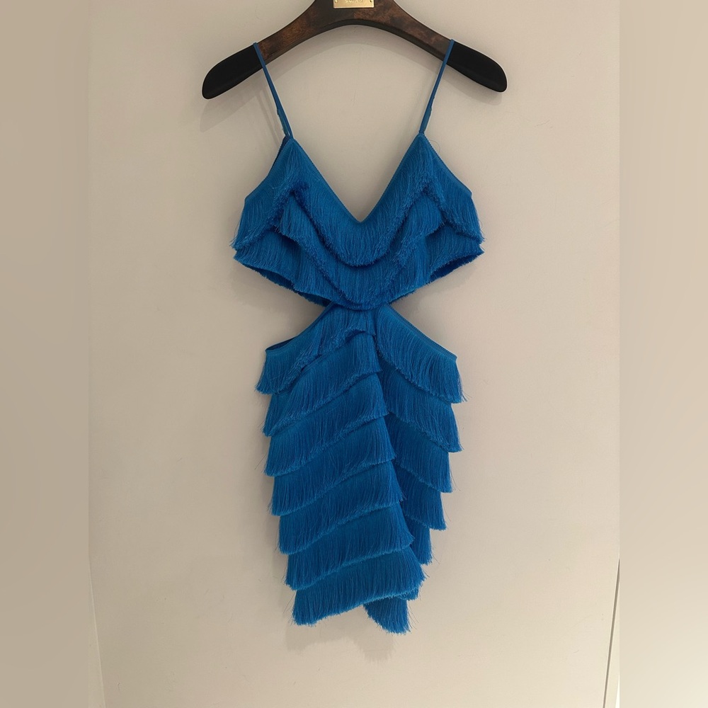 Patbo fringe cutout mini dress - Picture 4 of 4